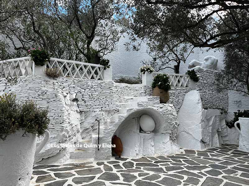 Patio de la Casa de Salvador Dalí