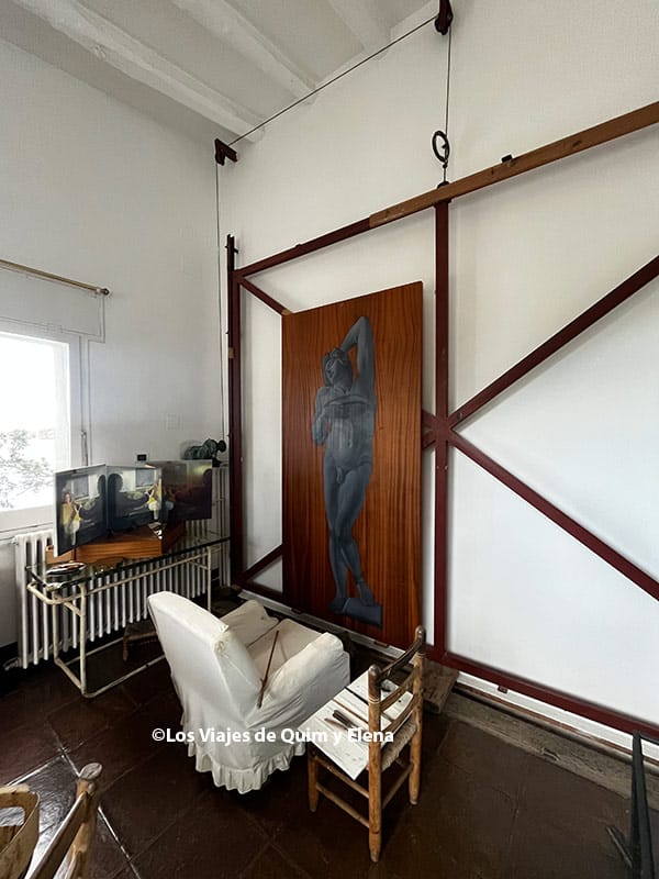 El taller donde trabajaba Salvador Dalí