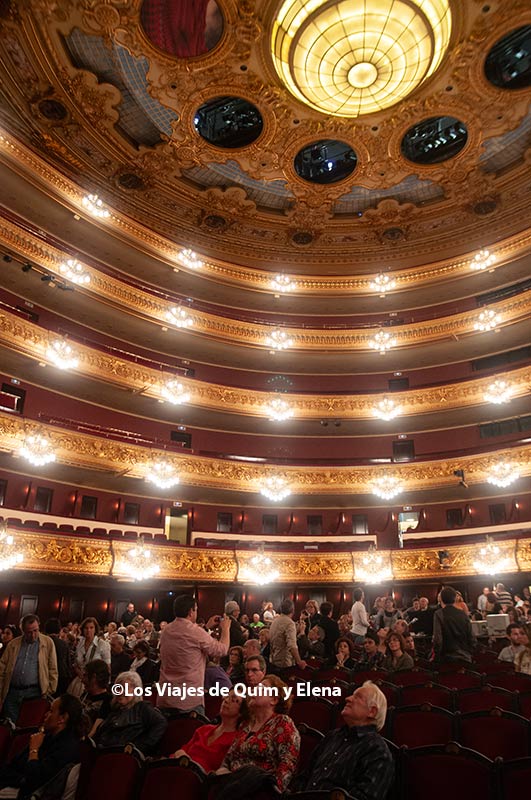 Interior del Gran Teatre del Liceu