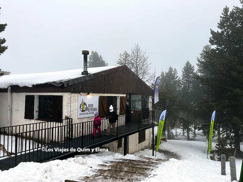 Restaurante de la estación de Rasos de Peguera
