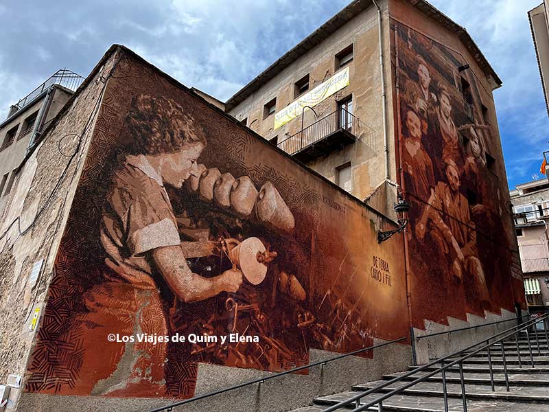 Mural en Berga