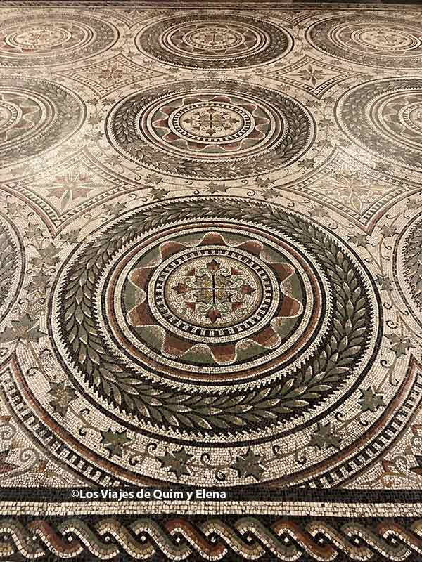 Mosaico romano, Museo arqueológico de Barcelona