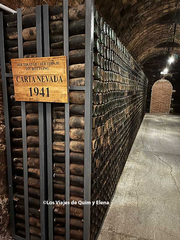Una producción de cava