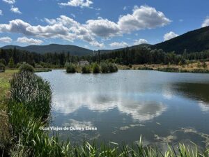 El lago del Ecoparque el Juncaral
