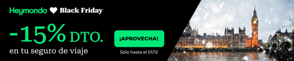 Seguro de viaje Heymondo -15%