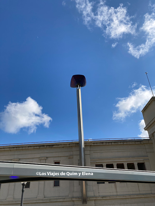 El pebetero olímpico desde el Bus turístic