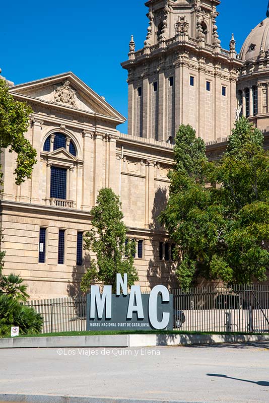 Exterior del Museu Nacional d'Art de Catalunya