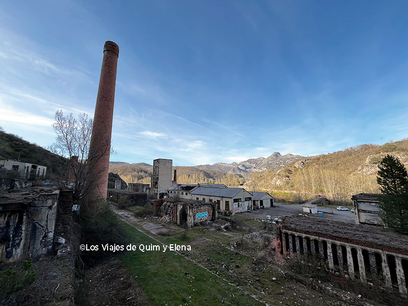 Fábrica abandonada en Sabero