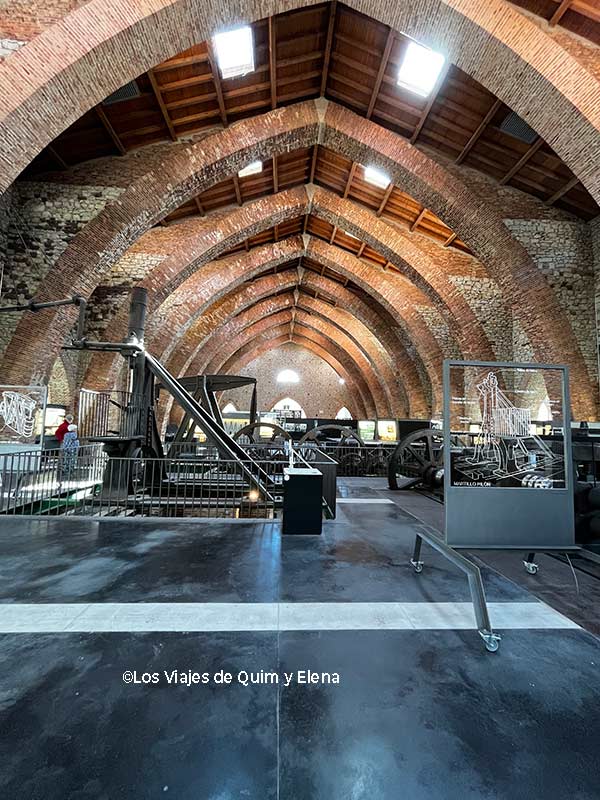 Nave principal de la Ferrería de San Blas