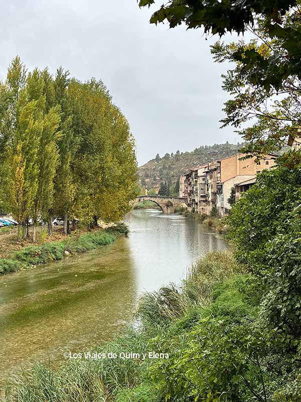 Río Matarraña a su paso por Valderrobres